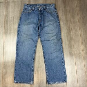 Vintage Lucky Brand Jeans Loose Fit 32x29 Dungarees Cotton Blue